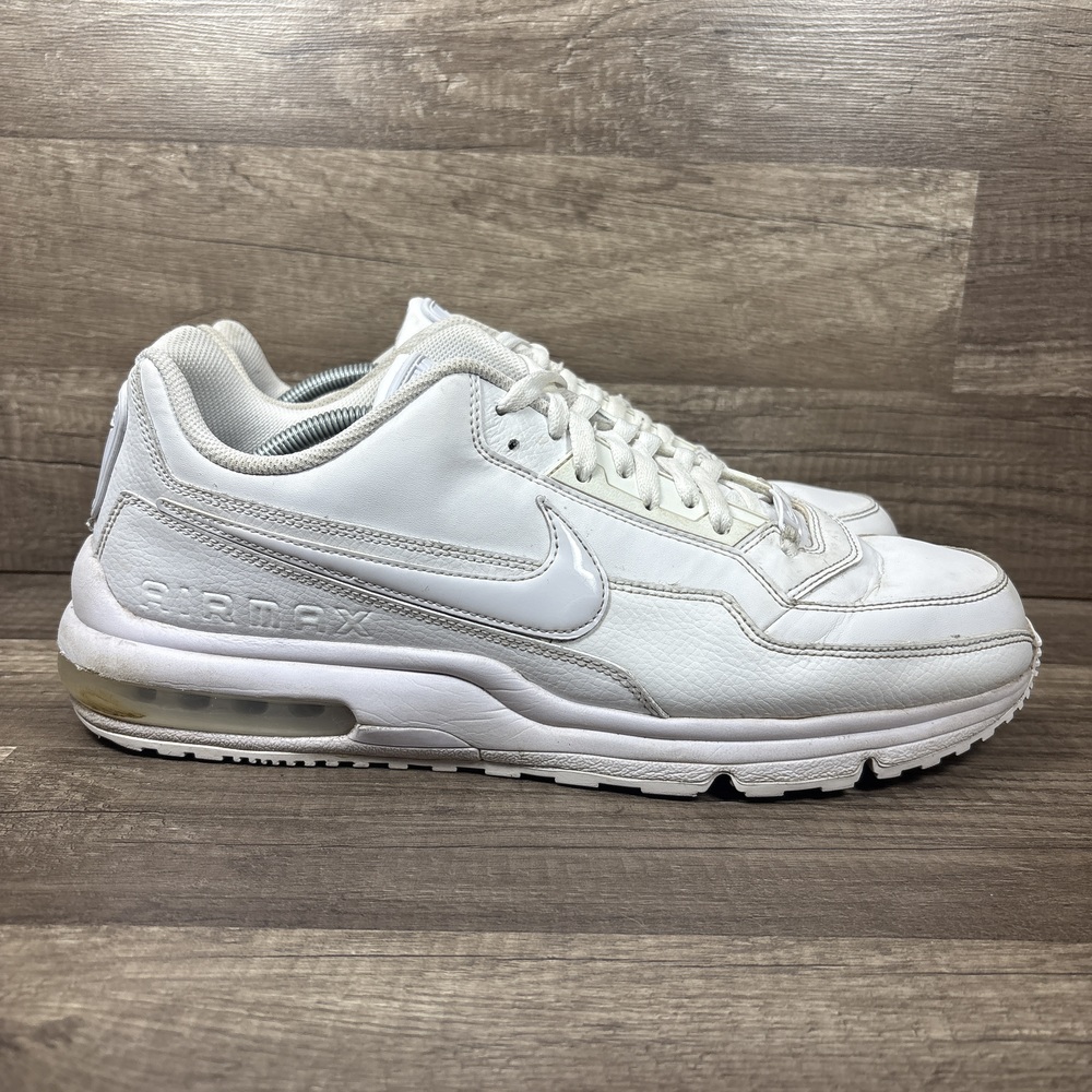 Nike Air Max White Mens US Size 14 EUR 48.5 687977-111 Sneakers